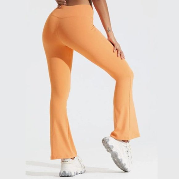 Crossover Flare Legging - Flare - Activity Legging - Crossover Waist - Work out - Picture 2 of 7